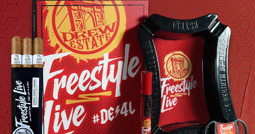 Drew Estate Freestyle Live Event Package have ARRIVED