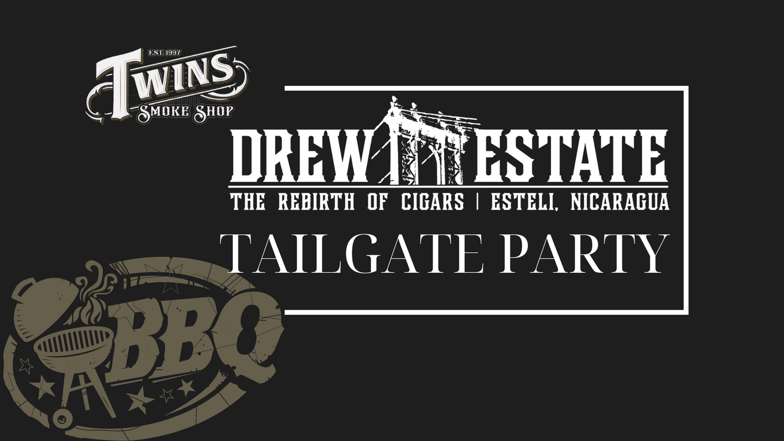 Drew Estate Tailgate Party Sept 27th