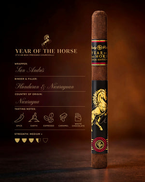 Rocky Patel Year of the Horse (Box of 10) - Twins Smoke Shop
