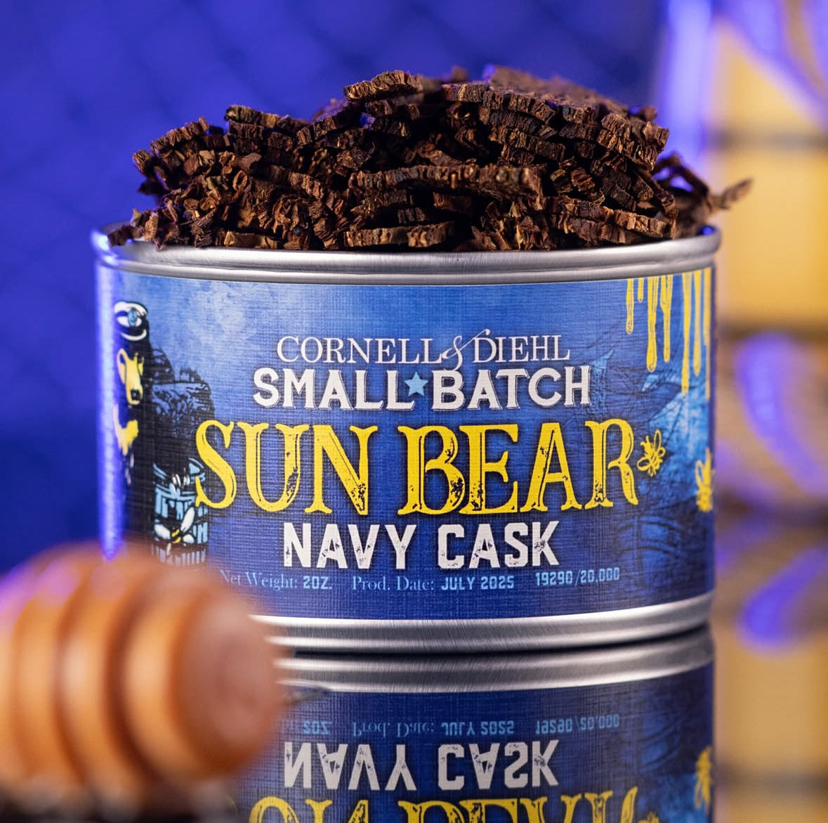 Cornell & Diehl Sun Bear Navy Cask (2oz Tobacco Tin)