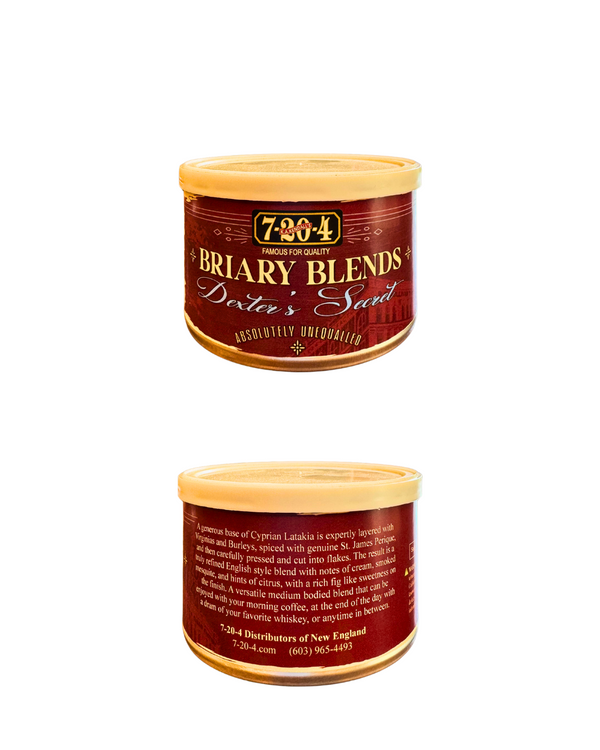 DIRTY JOINT PE2 「C SIDE SMOKERZ」 LP DLiP 7-20-4 Briary Blends Dexter's Secret (2oz Tobacco Tin) | Twins