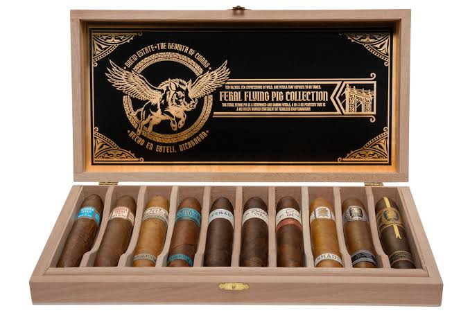 Drew Estate Feral Flying Pig 10‑Count Sampler (Box of 10)