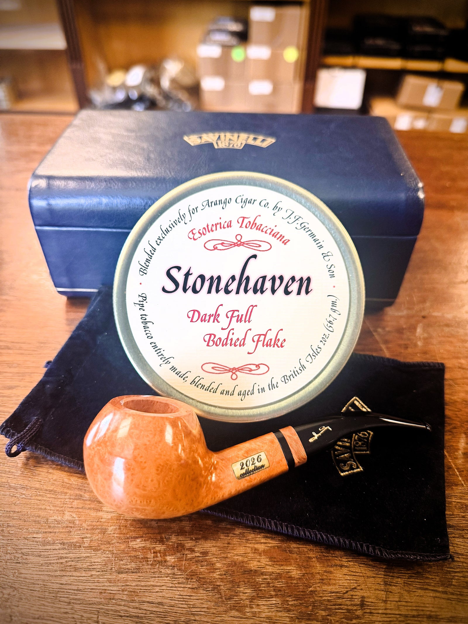 Esoterica Stonehaven + Savinelli 2026 Collection Pipe (#12/60) Bundle
