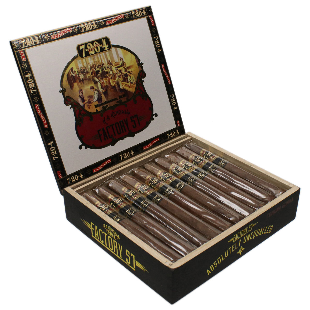 7-20-4 FACTORY 57 CORONA GORDA 6X46 BOX 20ct