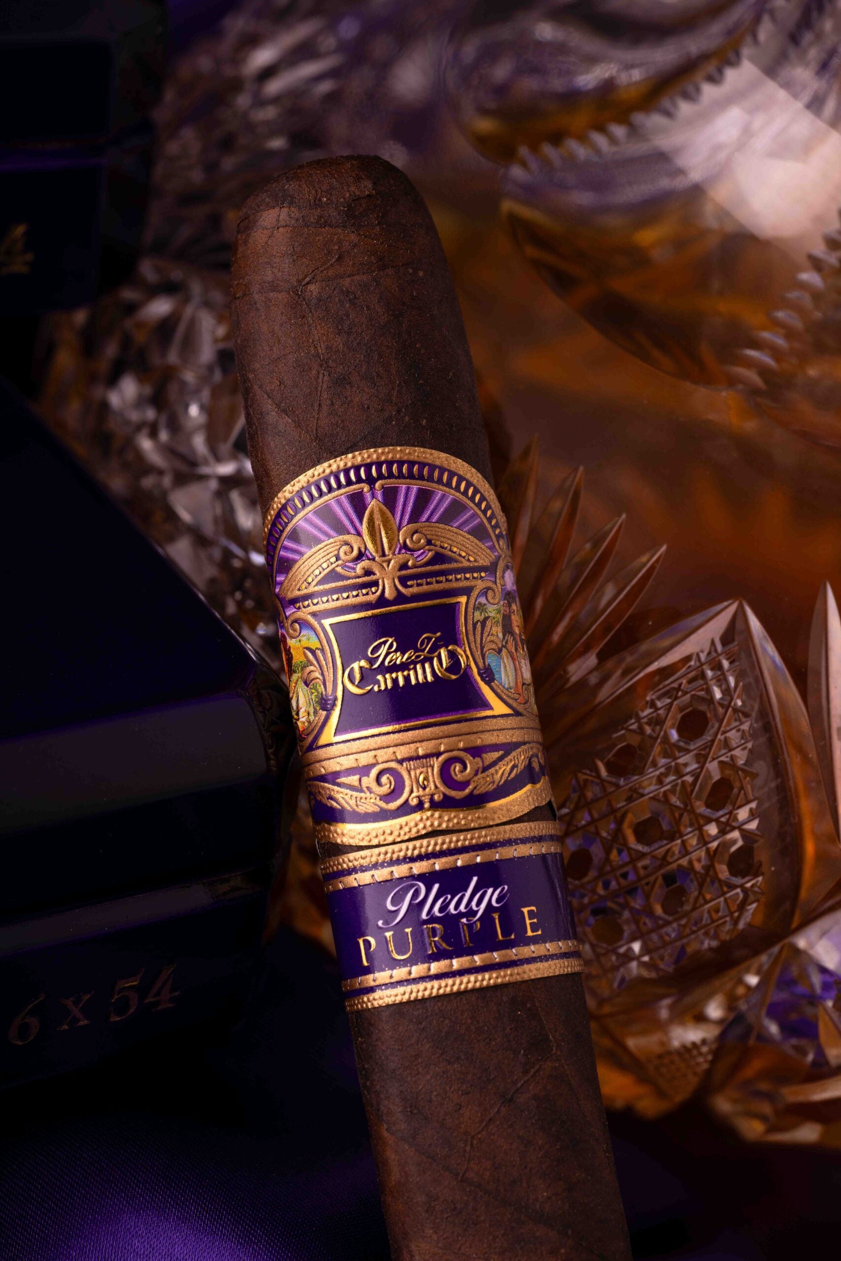 Casa Carrillo Pledge Purple Toro 6x54 (Box of 10) | Twins Smoke Shop