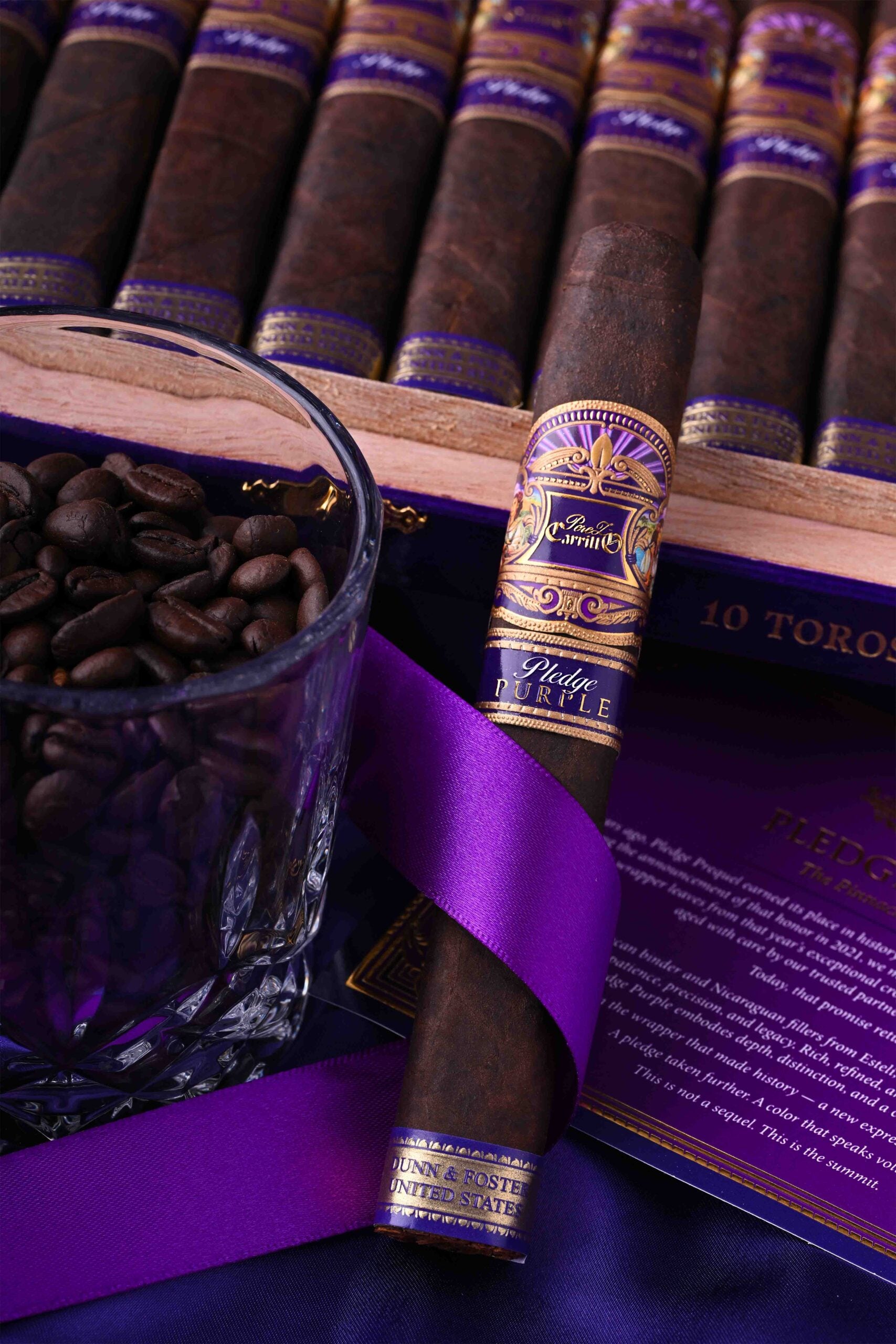 Casa Carrillo Pledge Purple Toro 6x54 (Box of 10) | Twins Smoke Shop