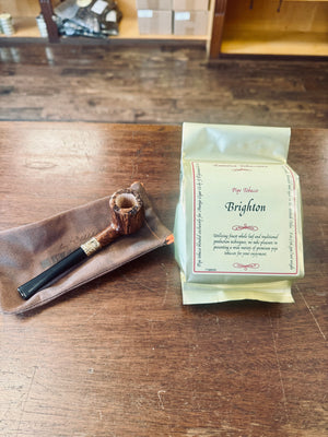 Esoterica Brighton 8oz Bag + 4th Generation Autumn Billiard Pipe Bundle