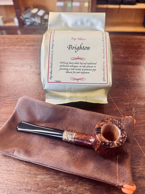 Esoterica Brighton 8oz Bag + 4th Generation Autumn Billiard Pipe Bundle