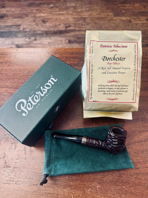 Esoterica Dorchester 8oz Bag + Peterson Cobble 107 Pipe Bundle