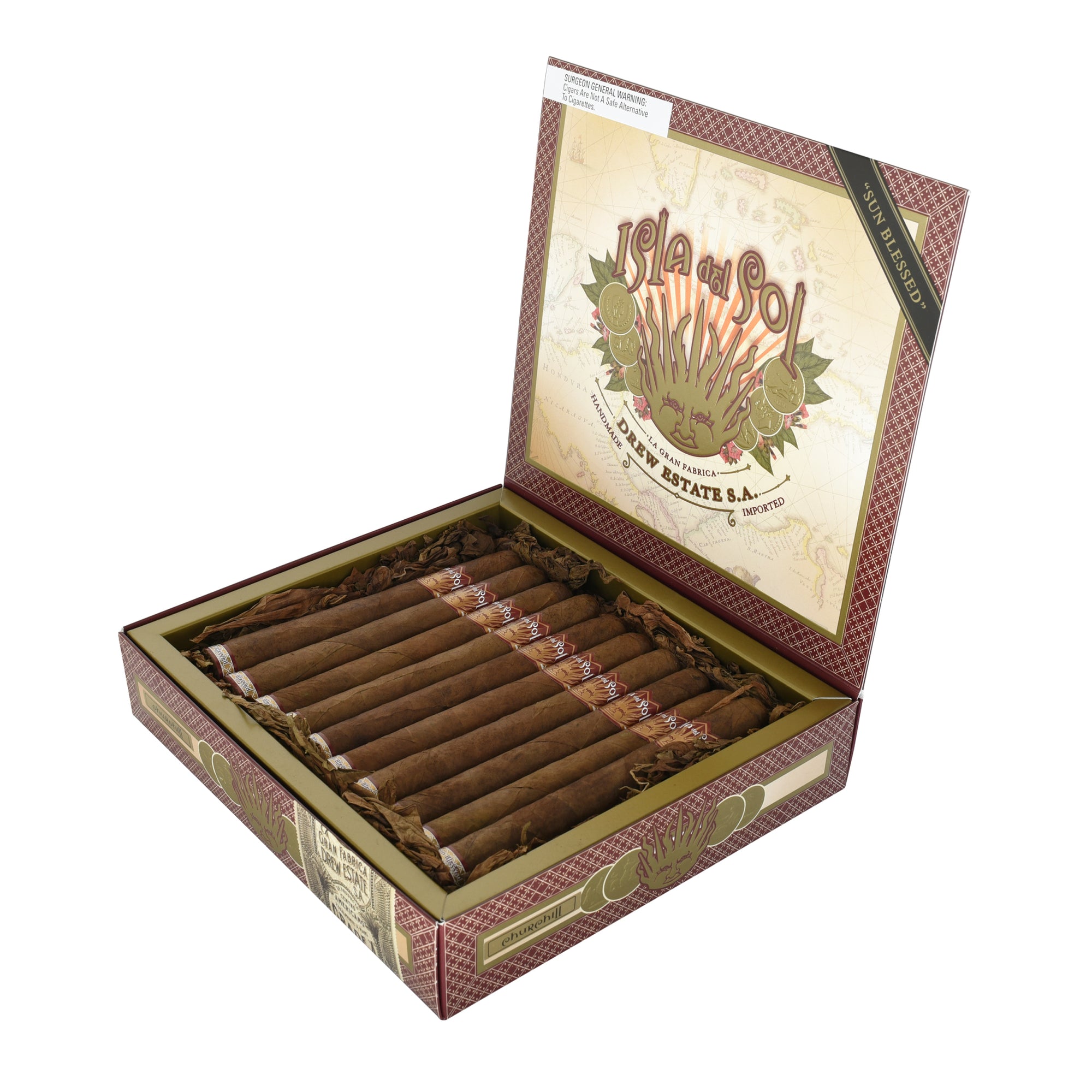 ISLA DEL SOL SUN GROWN CHURCHILL 7X60 BOX 20ct