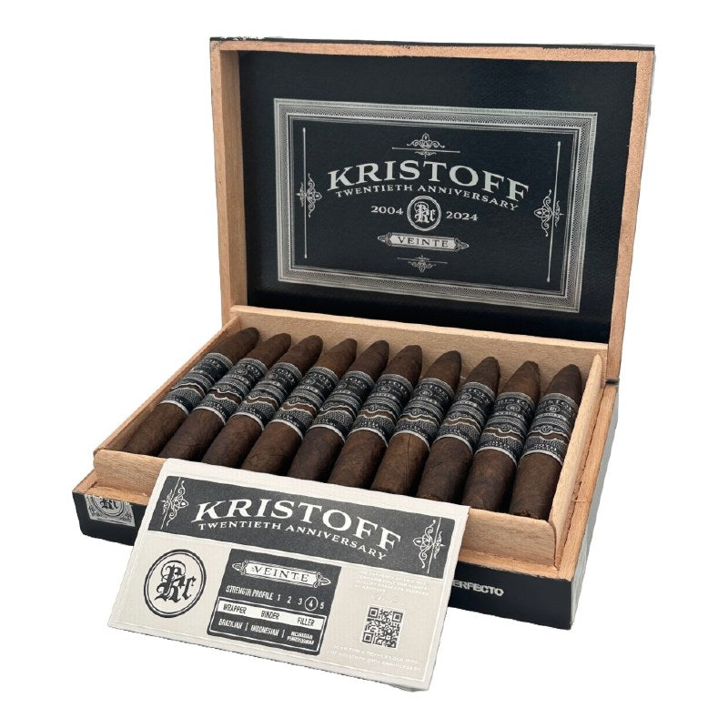 KRISTOFF VEINTE PERFECTO 6.20X60 BOX 20ct