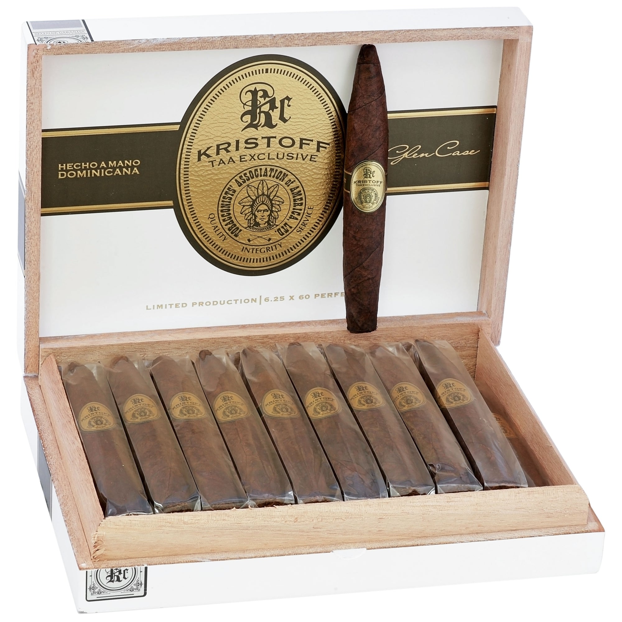 KRISTOFF LIGERO MADURO TAA EXCLUSIVE 2024 PERFECTO 6 1/2 x 60 BOX 20ct