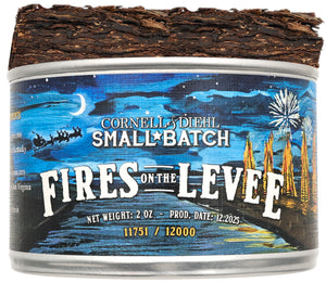 Cornell & Diehl Fires on the Levee (2oz Tobacco Tin)
