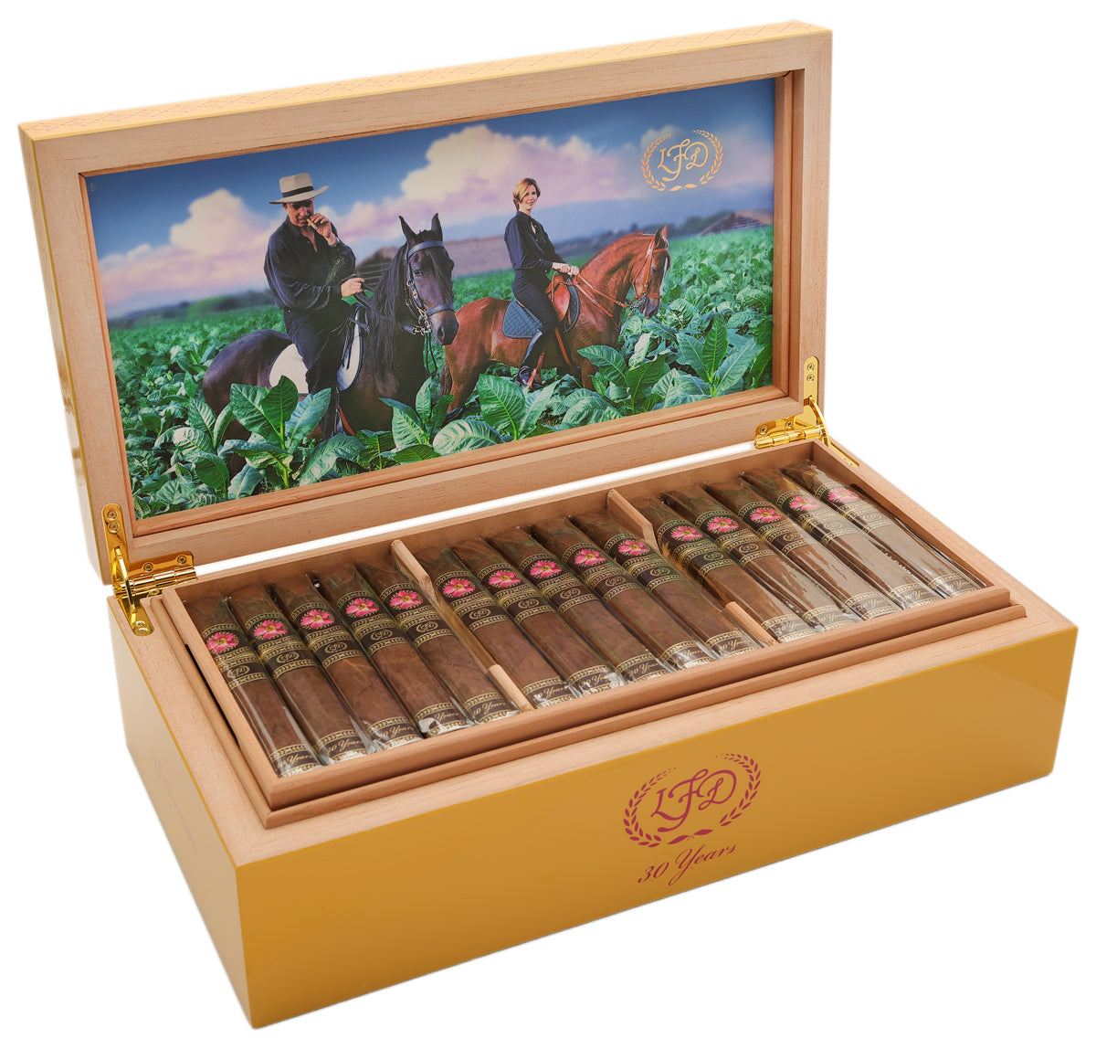 La Flor Dominicana 30th Anniversary Humidor (Box of 60) | Twins