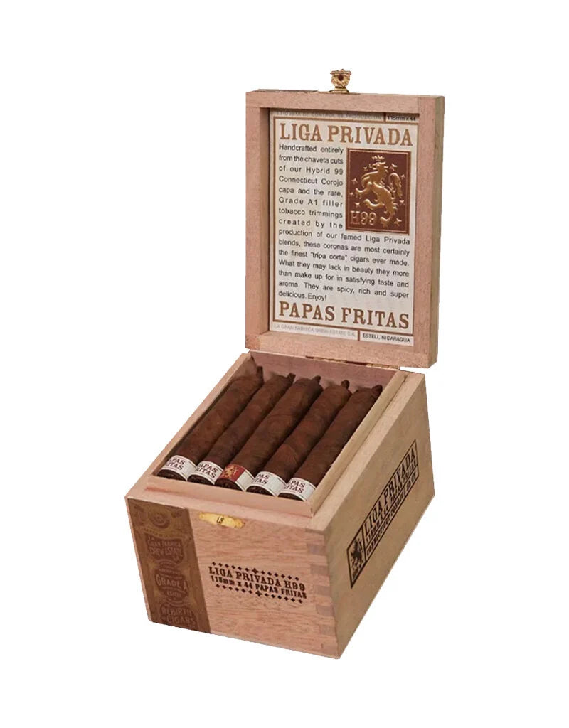 LIGA PRIVADA PAPAS FRITAS H99 115MMX44 BOX 25ct