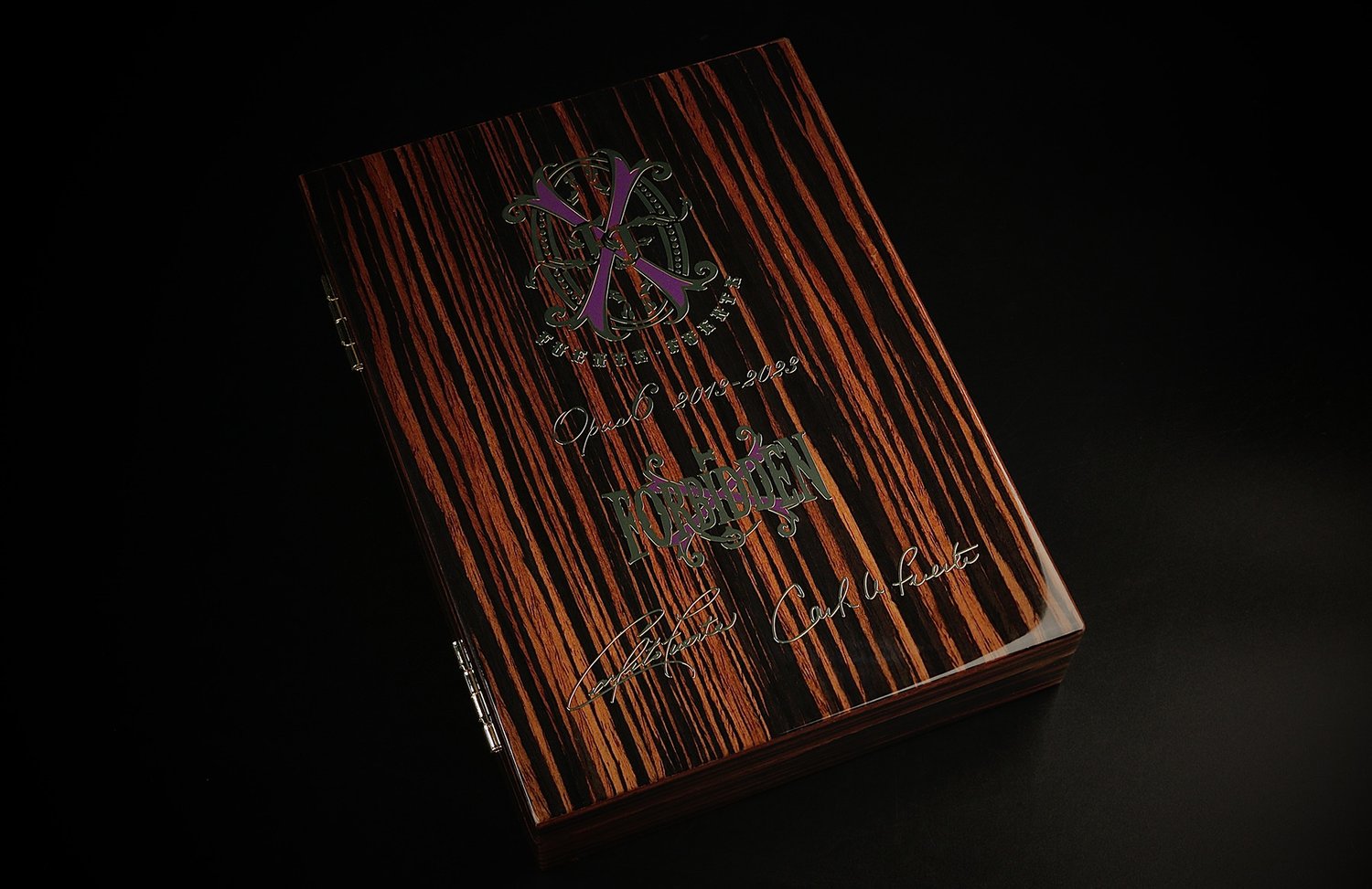 A. Fuente Opus LE FFOX Opus6 Macassar Travel Humidor (2024) (Box of 6)
