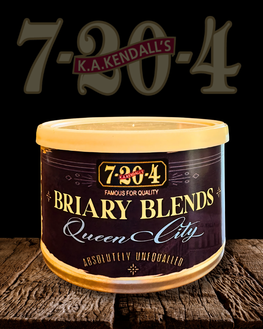 7-20-4 Briary Blends Queen City (2oz Tobacco Tin)