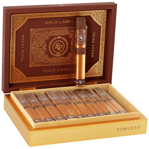 ROCKY PATEL GOLD LABEL ROBUSTO 5 1/2X50 BOX 20ct