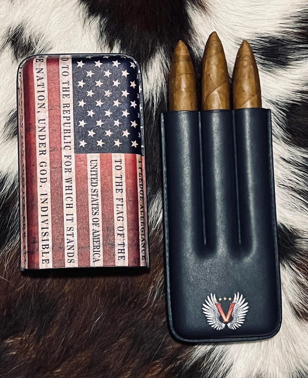 Valor The Pledge 3 Cigar Case - Twins Smoke Shop